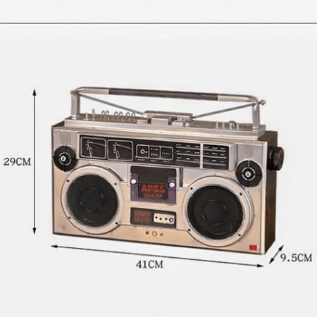 ديكور راديو كاسيت حديد انتك