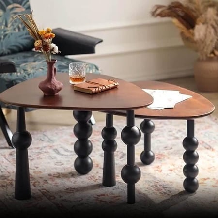 طاولات قهوة خشب