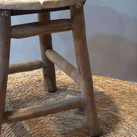 طاولة خشب بوهيمي