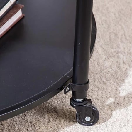 ساعة طاولة حديد وخشي