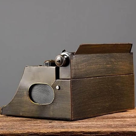 ديكور الة كاتبة حديد انتك