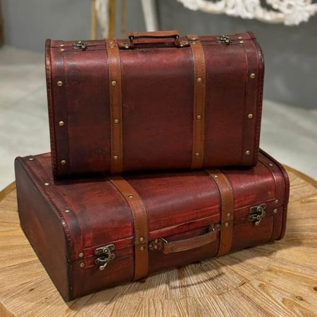 صندوق خشب انتيك