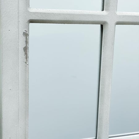 مرايا جدارية خشب شكل قوس