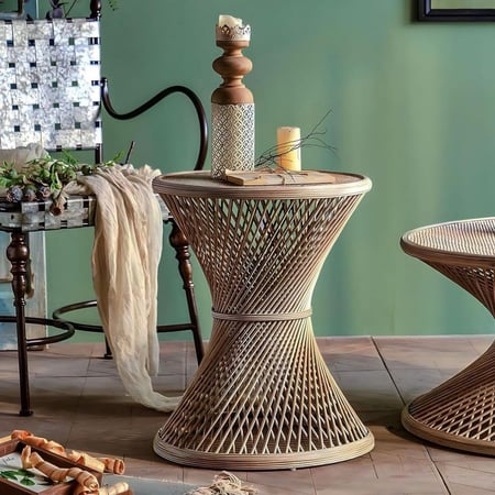 طاولة قهوة راتان كلاسك  PEGU