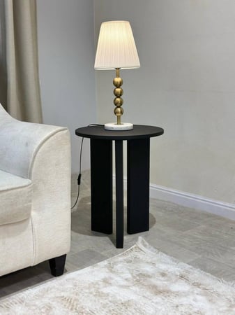 طاولة خدمة  سنديان اسود