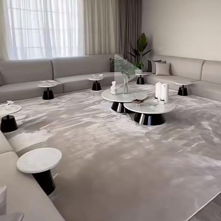 طقم طاولات ضيافة ارضي 8 قطع