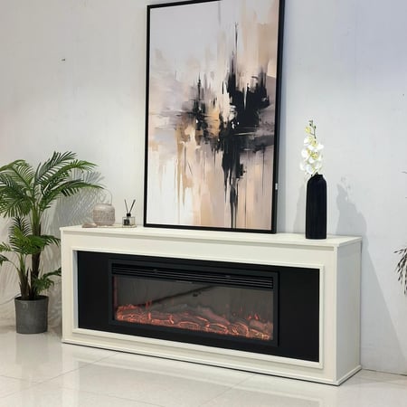 دفاية ديكور  مع شاشة