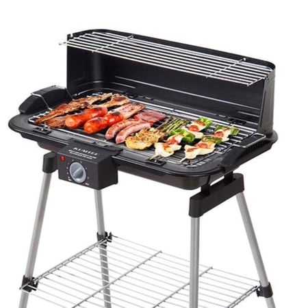 شواية كهربائية مع ستاند كوميتل 2200 واط اسود (تركى)*