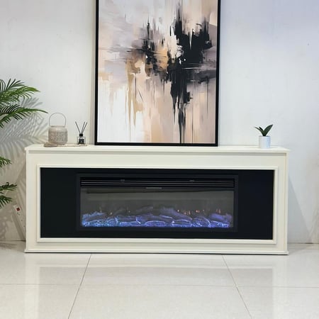 دفاية ديكور  مع شاشة