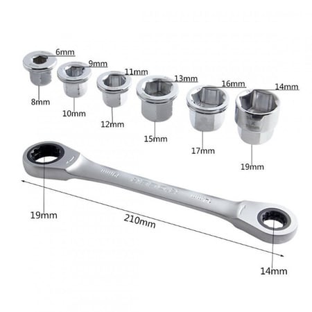 طقم مفتاح مشترك اتوماتيك بشنطة راس ثابت