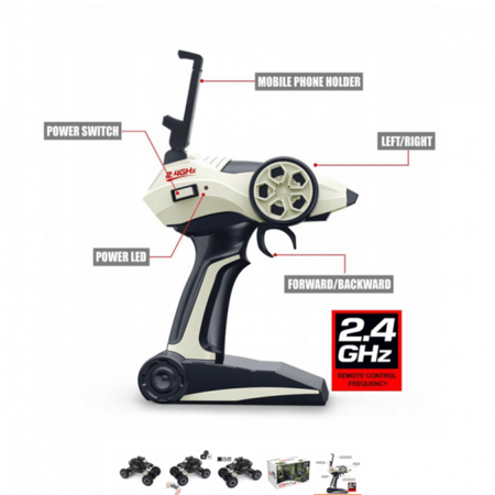 سيارة جبلية بريمونت كنترول وكاميرا مع امكانية التحكم من الجوال