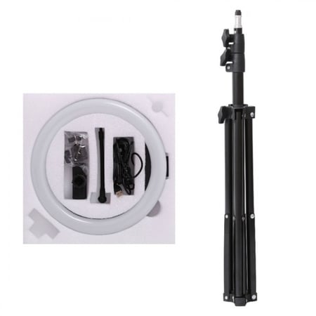 ستاند للجوال مع إضائة سلفي متعددة الألوان