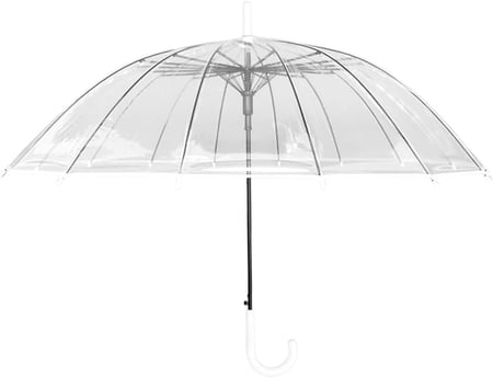 مظلة مطرية شفافة