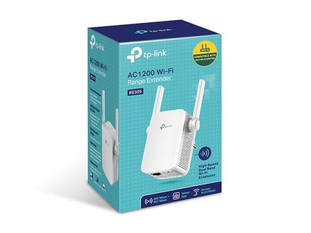 موزع واي فاي بسرعة AC1200 تي بي لينك موديل TP LINK RE305