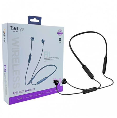 سماعة بلوتوث طوق رياضية أكتف فيت - ضمان سنتين