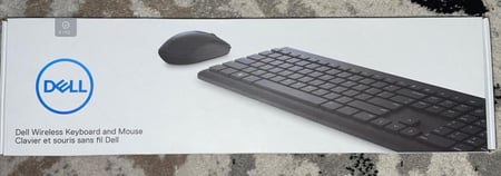 لوحة مفاتيح وفارة لاسلكي Dell Keyboard&Mouse Wireless