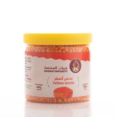 عدس اصفر صغير خيرات المختصة