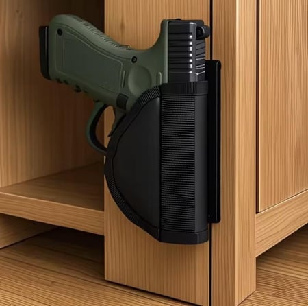 هولستر بالامكان تثبيته في اي مكان حافظة السلاح التكتيكية الذكية Velcro Tactical Holster!