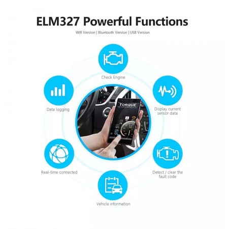 جهاز فحص اعطال السيارة كمبيوتر OBD 2 ||