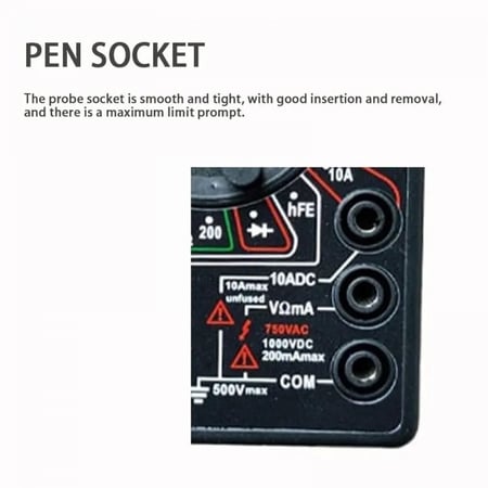 ملتيميتر ملتي ميتر Multimeter فولتميتر يقيس DC و AC