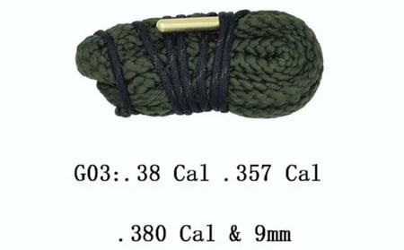 ممراط حبل خيط تنظيف ل المسدسات و للبنادق سكستين و خرازة و الرشاشات و القناصات جثري و الشوزن