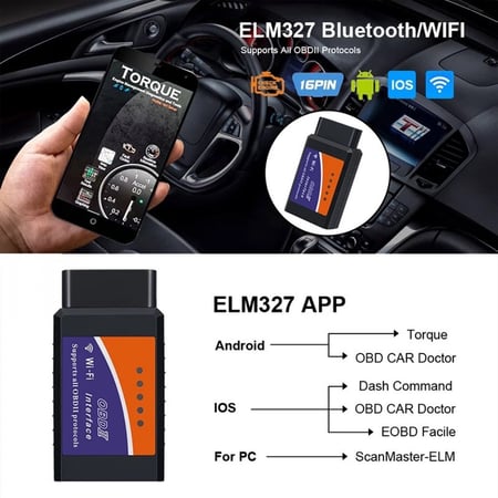 جهاز فحص اعطال السيارة كمبيوتر OBD 2 ||