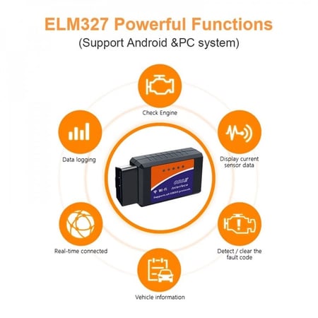 جهاز فحص اعطال السيارة كمبيوتر OBD 2 ||