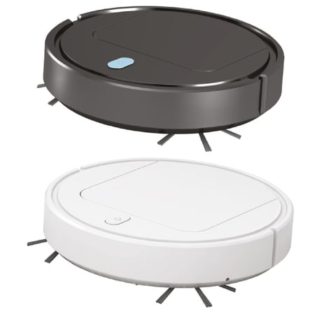 مكنسة روبوت دوارة, مكنسة منزلية ذكية تعمل بالشحن بسعة بطارية 2000 ملي امبير