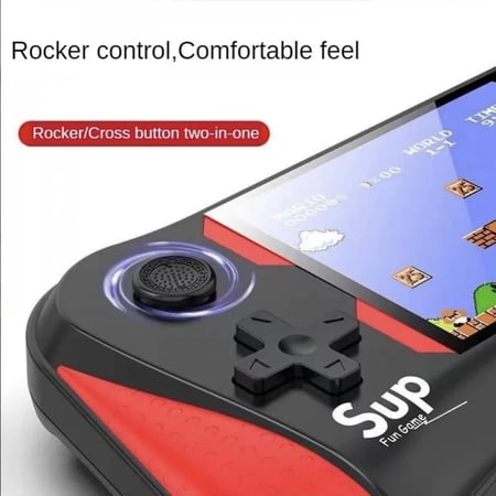 جهاز العاب الفيديو Retro SUP X7M Game Player 500 لعبة لوحة ألعاب إلكترونية صغيرة محمولة