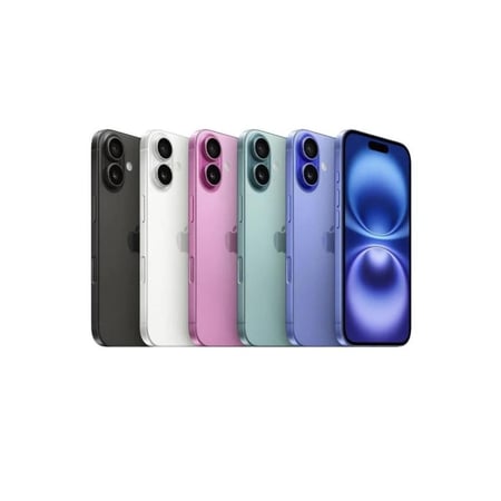 ابل ايفون 16 بلس ، 5 جي 6.7 بوصة 128 جيجا الوان متعددة