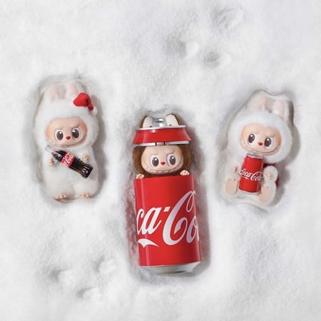 بوب مارت - لابوبو صندوق المفاجات كوكا كولا COCA-COLA SERIES-Vinyl Face Blind Box