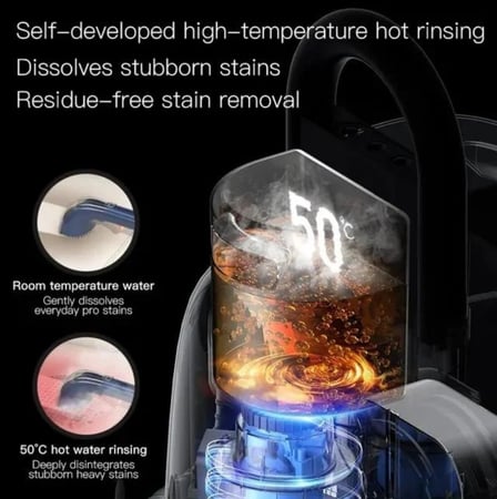 مكنسة غسيل السجاد والكنب _ دينكس