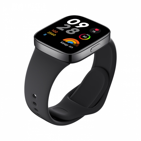ساعة شاومي ريدمي Redmi Watch 3 - تدعم ميزة المكالمات الصوتية عبر البلوتوث - لون اسود