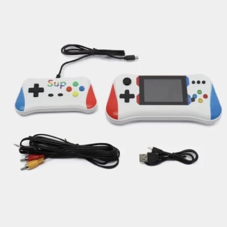 جهاز العاب الفيديو Retro SUP X7M Game Player 500 لعبة لوحة ألعاب إلكترونية صغيرة محمولة