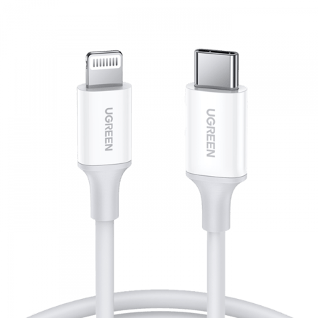 سلك شاحن يوجرين USB-C إلى آيفون بطول 1 م _ متعدد الألوان