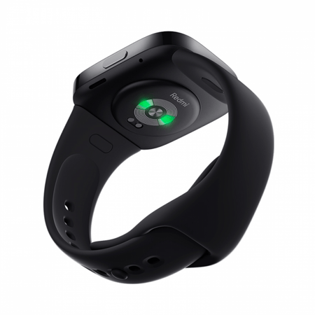 ساعة شاومي ريدمي Redmi Watch 3 - تدعم ميزة المكالمات الصوتية عبر البلوتوث - لون اسود