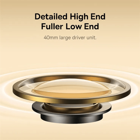 بيسوس - باوي D05 سماعة بلوتوث لاسلكية _ اسود رمادي