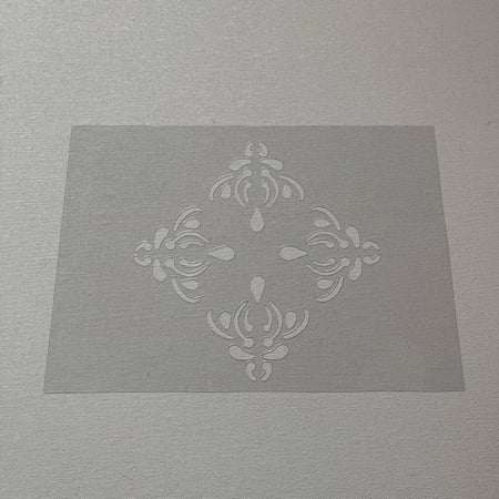 استنسل - زخارف نباتيه