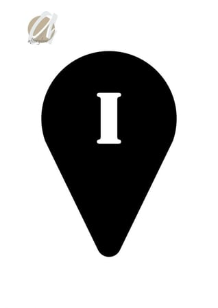 استنسل مفرغ حرف I