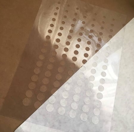 استنسل مفرغ - اشكال هندسية