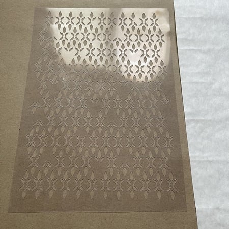 استنسل - زخارف