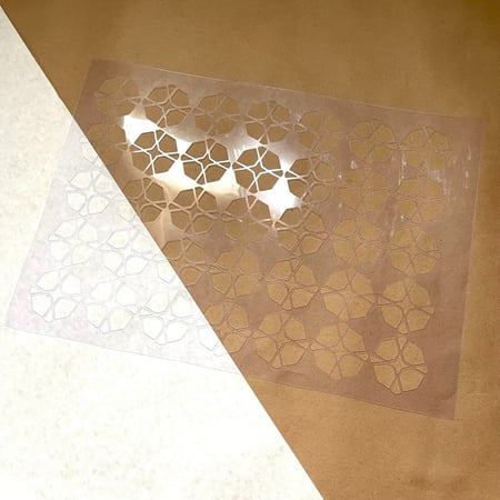 استنسل - زخارف