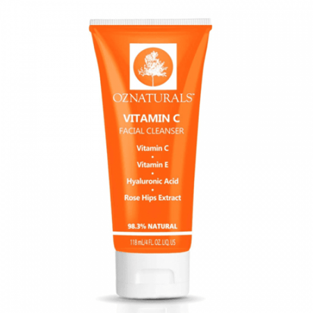 غسول فيتامين سي للوجه من اوز ناتشورال - 118مل