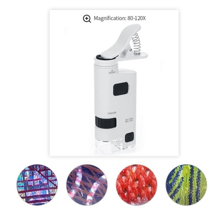 مجهر مكبر للجوال LED190X