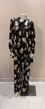 بجامة حرير - تصميم كويتي