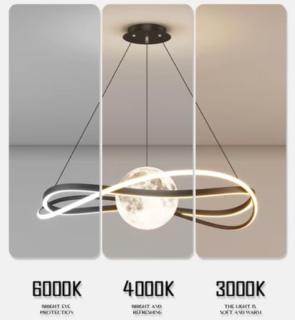 ثـــــريــــا القمر المودرن | Modern Moon Chandelier