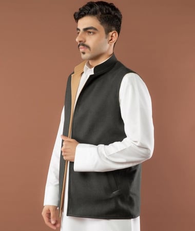 سديري رجالي فاخر بلونين عملي وراقي يمنحك دفء وأناقة في الشتاء