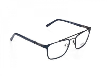 نظارة طبية ماركة مايك باطار معدني اسود مستطيلي