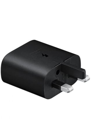 شاحن جداري سامسونج بقوة 25 واط بي دي مخرج تايب سي