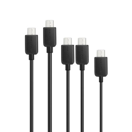 عرض راف باور 5 كيبل مايكرو بأطوال مختلفة